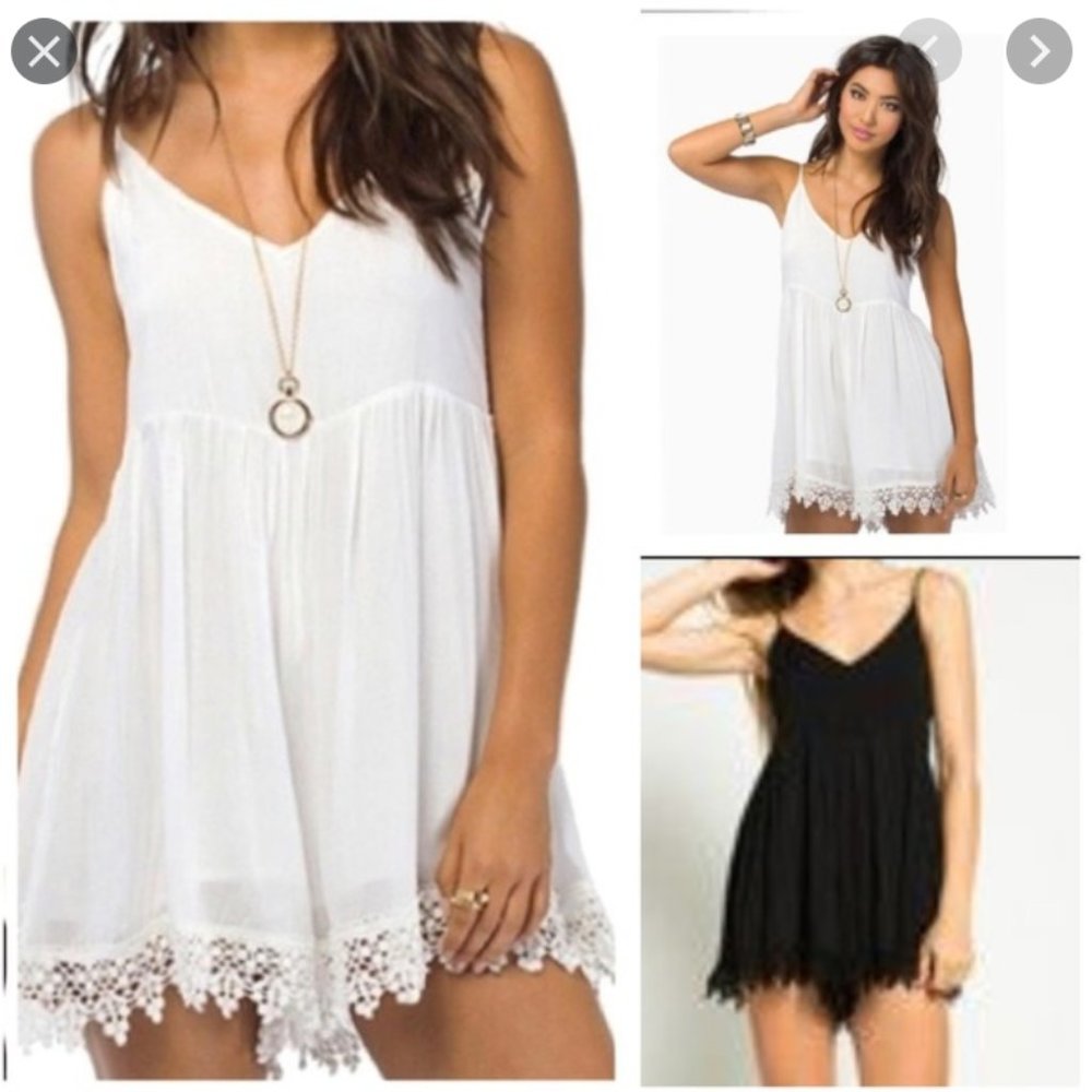 LF Lace Romper